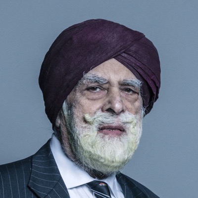 Portrait of Lord Singh of Wimbledon